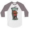 delicious aqua teens 3/4 Sleeve Shirt