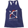 sagittarius rose Racerback Tank