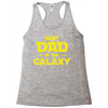 Best Dad in the Galaxy Racerback Tank