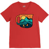coffee and adventure V-Neck Tee