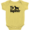 the dogfather labrador retriever Baby Onesie