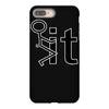 fk it funny college party iPhone 8 Plus Case