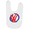 mod vw volkswagen dub logo Baby Bibs