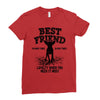 Best Friend Chihuahua Ladies Fitted T-Shirt