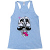 king of mustache Racerback Tank