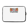 pizza is my valentine 4 Laptop sleeve