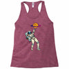 astronaut basketball planet Racerback Tank