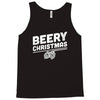 beery christmas hops drinking beer funny Tank Top
