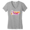 damn fine Women's V-Neck T-Shirt