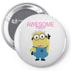 me awesome Pin-back button