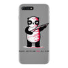 black, red and white iPhone 7 Plus Case