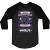 Never Underestimate the Strength of a Pancreatic Cancer Warrior 3/4 Sleeve Shirt