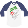 army sniper 3/4 Sleeve Shirt