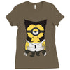 wolverine x men(ion) tee Ladies Fitted T-Shirt