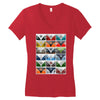 vw camper van fronts, ideal gift or birthday present Women's V-Neck T-Shirt