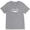 totoro smiling face   cute neko cat kawaii japanese anime otaku gift t V-Neck Tee