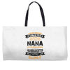 Super Cool Nana Of A Freaking Awesome Granddaughter Weekender Totes