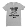 throat punch i win Ladies Fitted T-Shirt