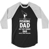 i'm a fishing dad   daddy 3/4 Sleeve Shirt