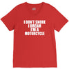 i don&rsquo;t snore i dream i&rsquo;m a motorcycle V-Neck Tee