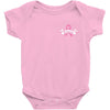 breast cancer survivor pocket Baby Bodysuit