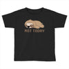 Sloth Says Not Today Toddler T-shirt