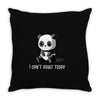can't adult today Throw Pillow