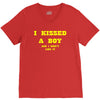 i kissed a boy V-Neck Tee