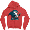 Shark Gym Zipper Hoodie
