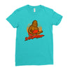 sasqwatch Ladies Fitted T-Shirt