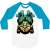 warrior aztec 3/4 Sleeve Shirt