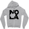 love nola new orleans american jazz blues music t shirt Zipper Hoodie