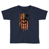 skull us flag Toddler T-shirt