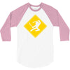 ninja crossing sign 3/4 Sleeve Shirt