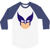 wolverine mask 3/4 Sleeve Shirt