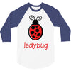 lady bug 3/4 Sleeve Shirt