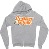 summer time Zipper Hoodie