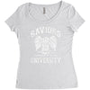 saviors university Women's Triblend Scoop T-shirt