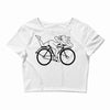 Albert Hofmann LSD Funny Retro Bicycle Day Crop Top
