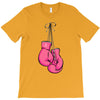 boxing gloves breast cancer T-Shirt