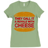 royale with cheese Ladies Fitted T-Shirt