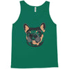 blue and tan frenchie Tank Top