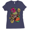 boba flower Ladies Fitted T-Shirt
