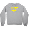 pizza slut funny diet gym workout new Crewneck Sweatshirt