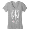 pregnant halloween costume Women's V-Neck T-Shirt