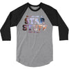 We Are Made of Star Stuff,  Carl Sagan Quote 3/4 Sleeve Shirt