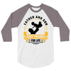 Father and Son Best Friends for Life 3/4 Sleeve Shirt