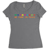 we come in peace Women's Triblend Scoop T-shirt