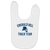 emerald hill track team Baby Bibs