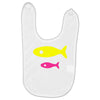 big fish little fish cardboard box Baby Bibs